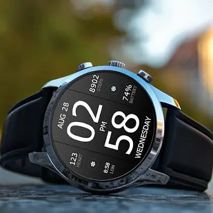 Key WF33 Digital Watch Face screenshot 5
