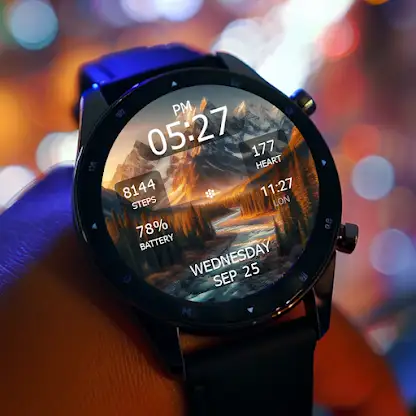Key WF42 Mountain Watch Face screenshot 2