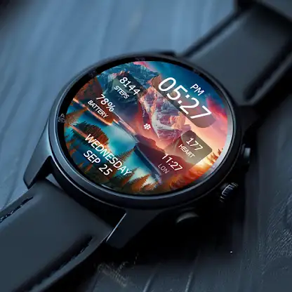 Key WF42 Mountain Watch Face screenshot 3