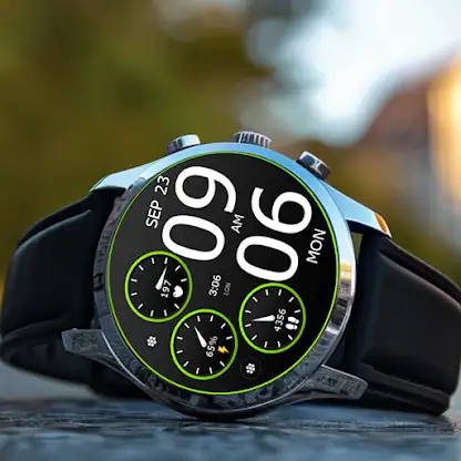 Key WF45 Digital Watch Face screenshot 5