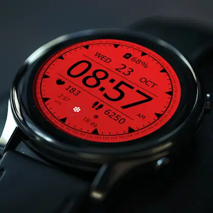 Key WF51 Digital Watch Face screenshot 6