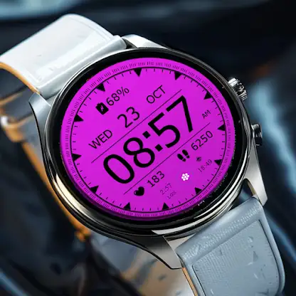 Key WF51 Digital Watch Face screenshot 7