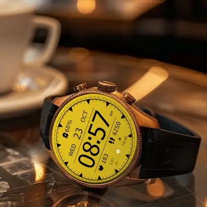 Key WF51 Digital Watch Face screenshot 4