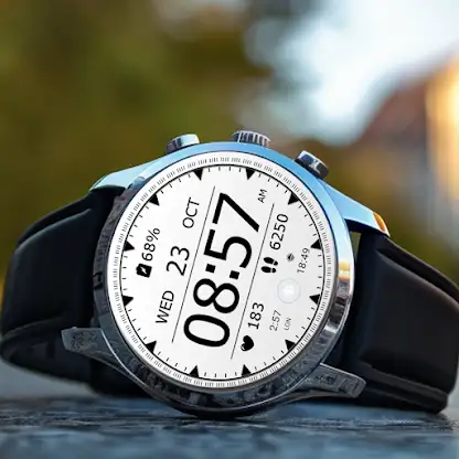 Key WF51 Digital Watch Face screenshot 5