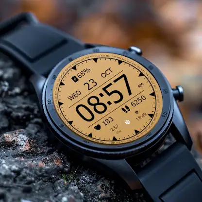 Key WF51 Digital Watch Face screenshot 1
