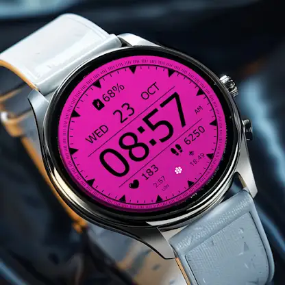 Key WF51 Digital Watch Face screenshot 8