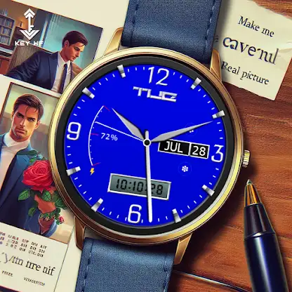 Key WF62 Tuxedo Analog Watch screenshot 5