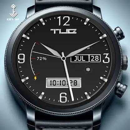 Key WF62 Tuxedo Analog Watch screenshot 1