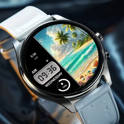 Key WF66 Beautiful Beach Watch screenshot 8