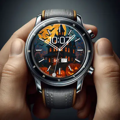 Key WF93 Halloween Watch Face screenshot 3