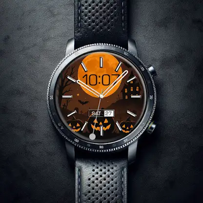 Key WF93 Halloween Watch Face screenshot 5