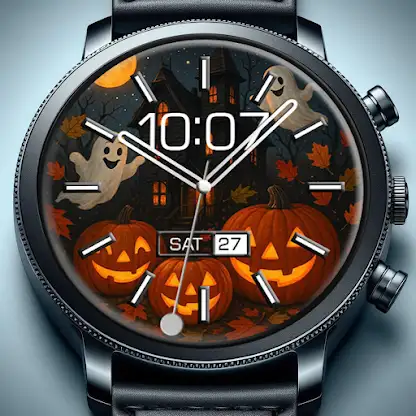 Key WF93 Halloween Watch Face screenshot 1
