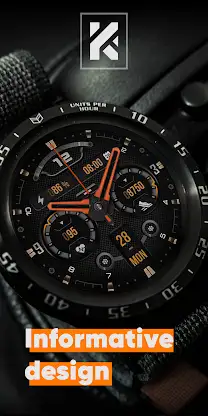 KF134 WATCH FACE screenshot 3