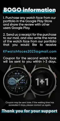 KF154S3 WATCH FACE screenshot 8