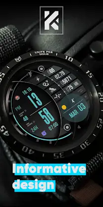 KF178 WATCH FACE screenshot 3