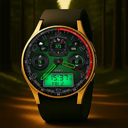 Hybrid Nezerpen Watch Face screenshot 5