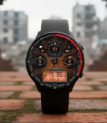 Hybrid Nezerpen Watch Face screenshot 3