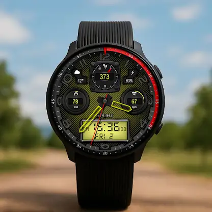 Hybrid Nezerpen Watch Face screenshot 4