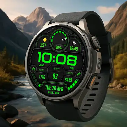 Digital Rangor watch face screenshot 6