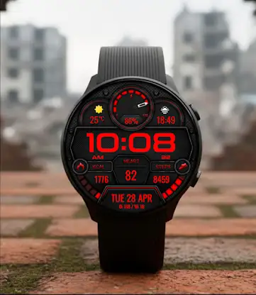 Digital Rangor watch face screenshot 3