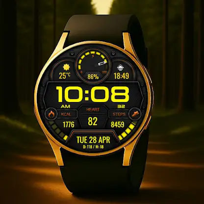 Digital Rangor watch face screenshot 5