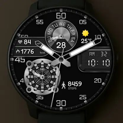 Digital Novall Watch Face screenshot 2