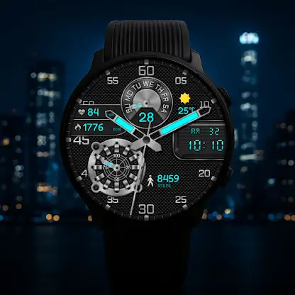 Digital Novall Watch Face screenshot 7