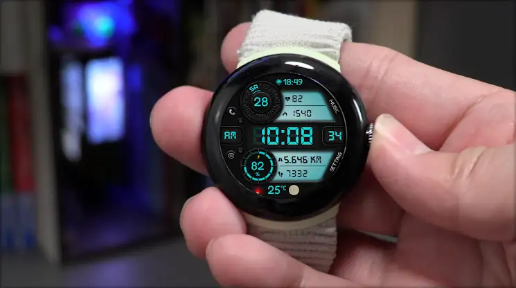 DIGI KORTLANS CTS81 Watch face screenshot 4