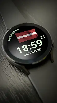 Latvian flag Animated screenshot 3