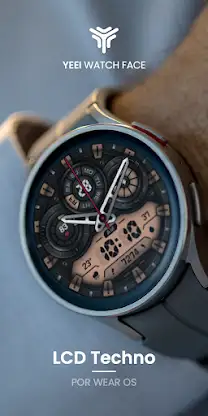 LCD Techno: Watch Face screenshot 5