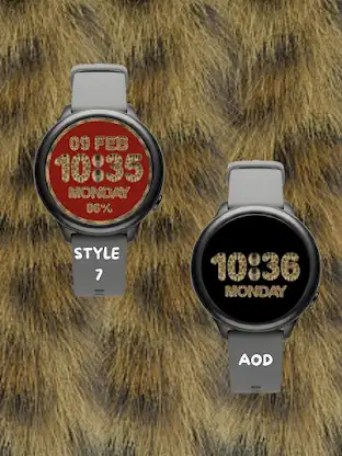 Leopard Women Watch Face screenshot 3