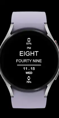 Letter Night - watch face screenshot 5