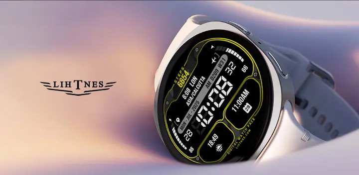 Digital Watch Face 010 — Android app banner