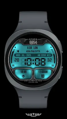 Digital Watch Face 010 screenshot 1