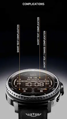 Digital Watch Face 010 screenshot 4