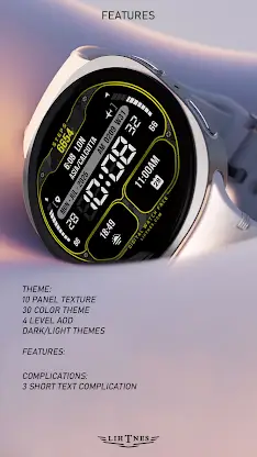 Digital Watch Face 010 screenshot 3