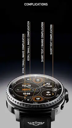 Circular Watch Face 029 screenshot 4