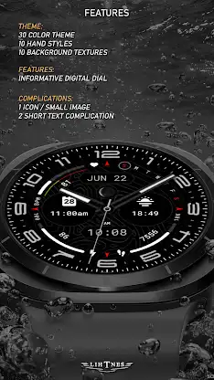 Wear Watch Face 058 screenshot 3