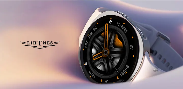 Car Alloy Wheel Watch Face 073 — Android app banner