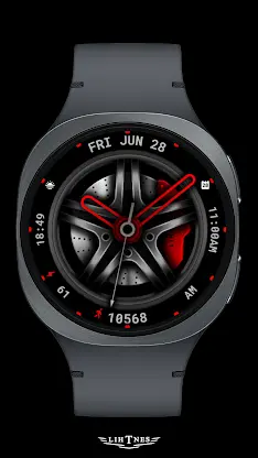 Car Alloy Wheel Watch Face 073 screenshot 1
