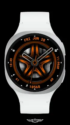 Car Alloy Wheel Watch Face 073 screenshot 2