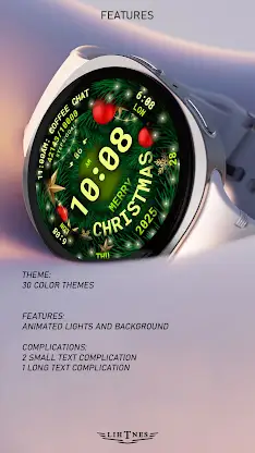 Christmas Animated Watch 087 screenshot 3