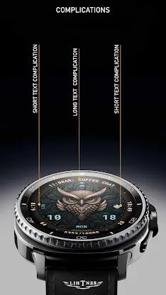 Owl Watch Face 111 screenshot 5