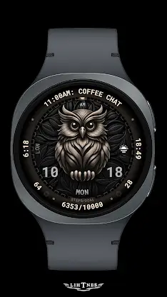 Owl Watch Face 111 screenshot 1