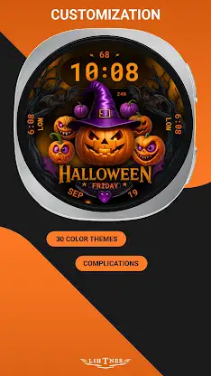 Halloween Animated Watch 113 screenshot 2