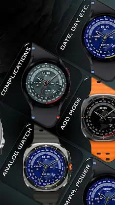 Global Time Watch Face 181 screenshot 3