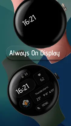 Digital Watchface Liquid glass screenshot 4
