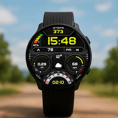 Digital Terkan Watch Face screenshot 4