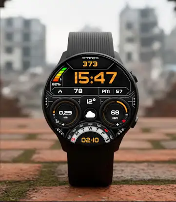Digital Terkan Watch Face screenshot 3