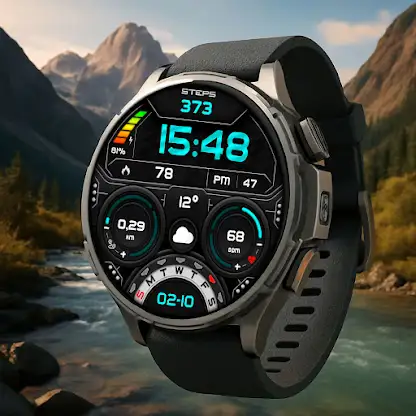Digital Terkan Watch Face screenshot 6